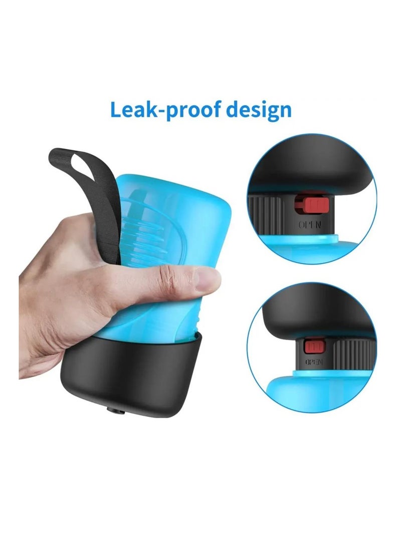 XiuWoo Pet Water Bottle for Dogs  Dog Foldable Leak Proof Travel Dispenser Lightweight & Convenient Outdoor Walking  Hiking - Image 2