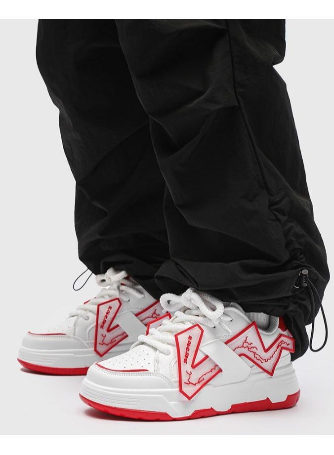 KUYING New Thick Sole Elevated Board Shoes  - Image 2