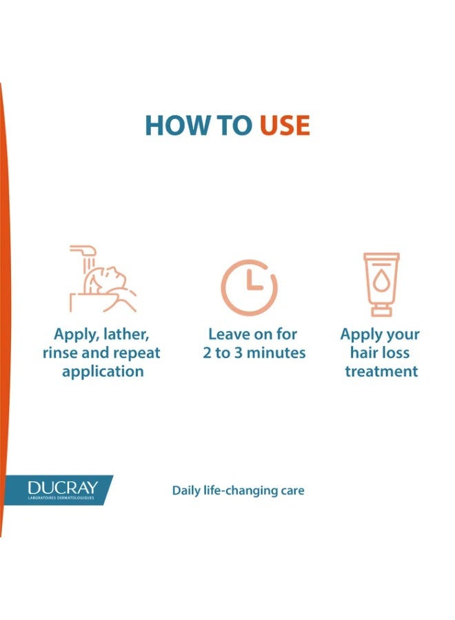 Ducray Anaphase Plus Anti-Hair Loss Stimulating Shampoo 200 ml - Image 2