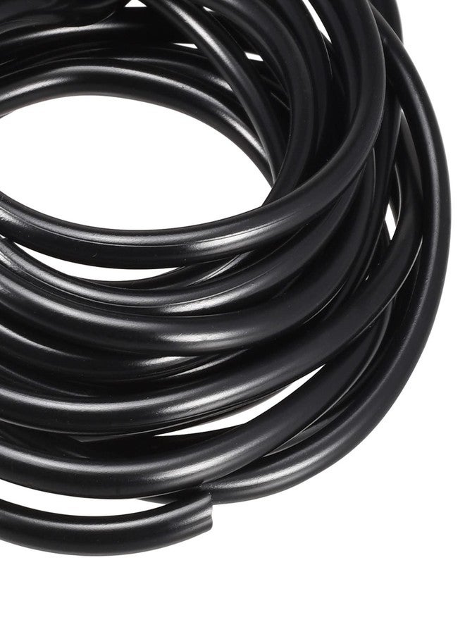 MECCANIXITY Solid Rubber Cord Tubing 10ft 4mm Dia Black Rubber Tube for DIY Craft Beading Necklaces Bracelet - Image 4
