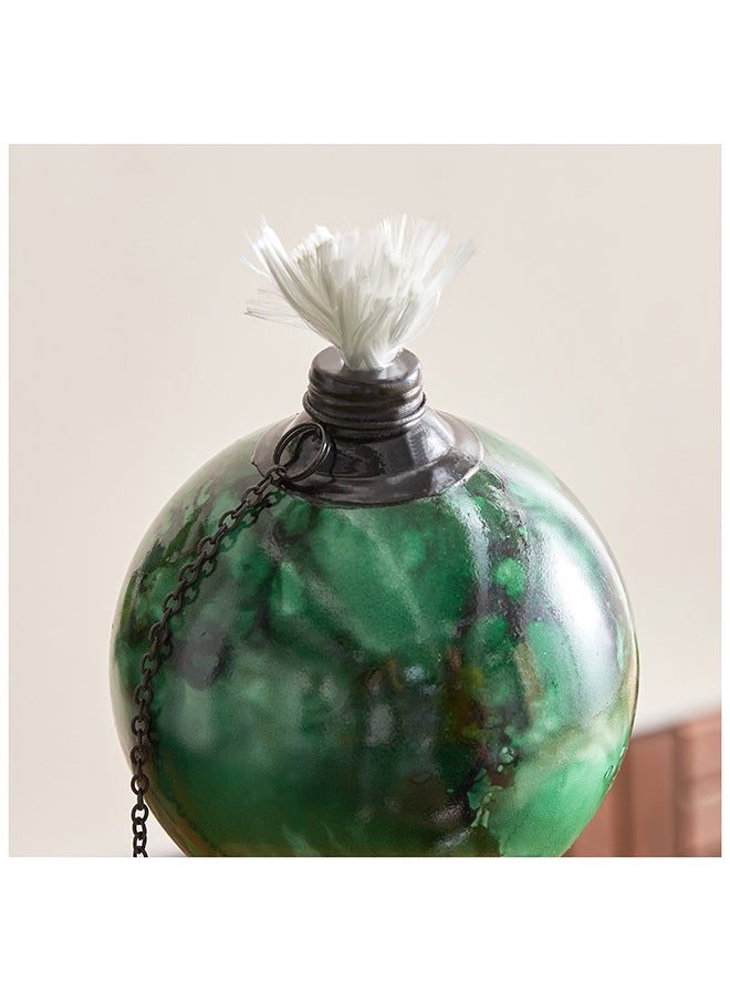 Home Box Eden Glazing Ball Fibreglass and Metal Garden Torch 9 x 171 x 9 cm  - Image 3