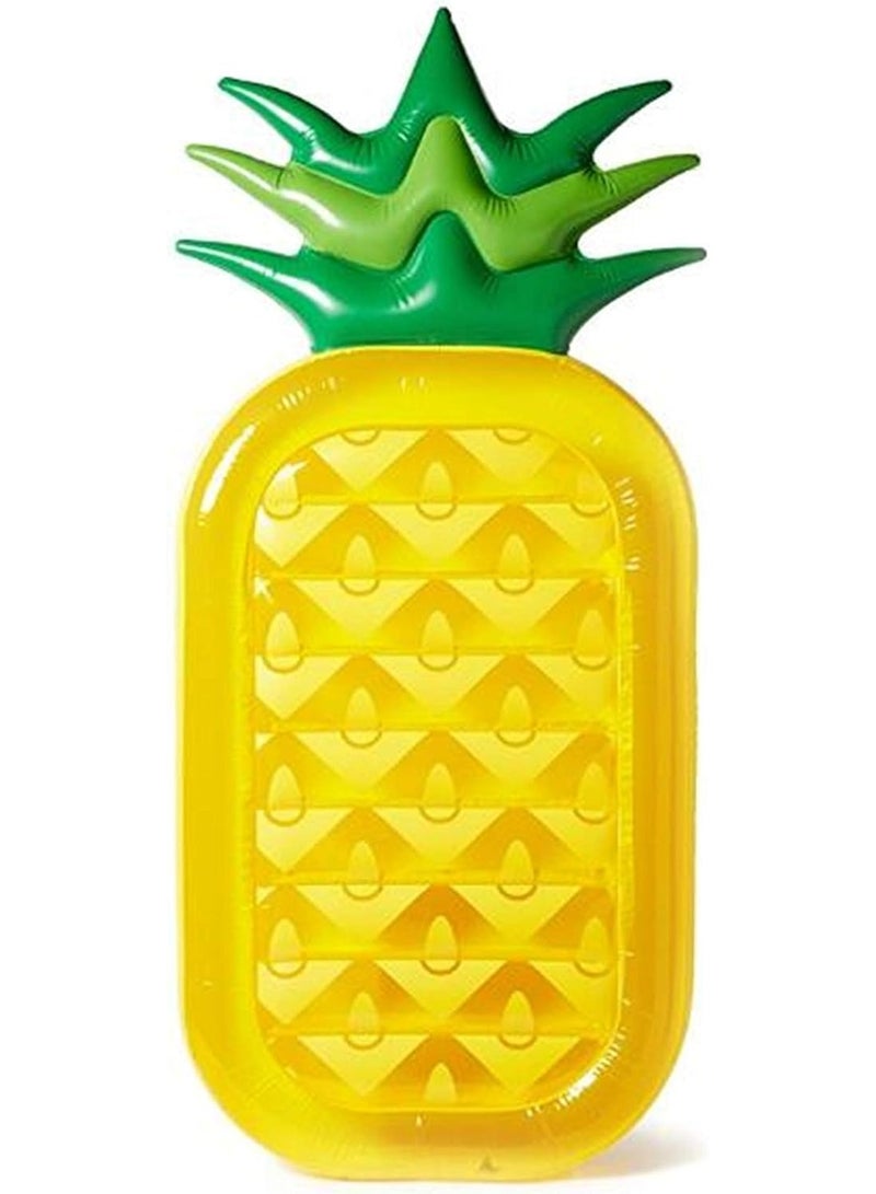 جيلونج بساط حمام سباحة على شكل أناناس قابل للنفخ190سم,87سم - Image 1