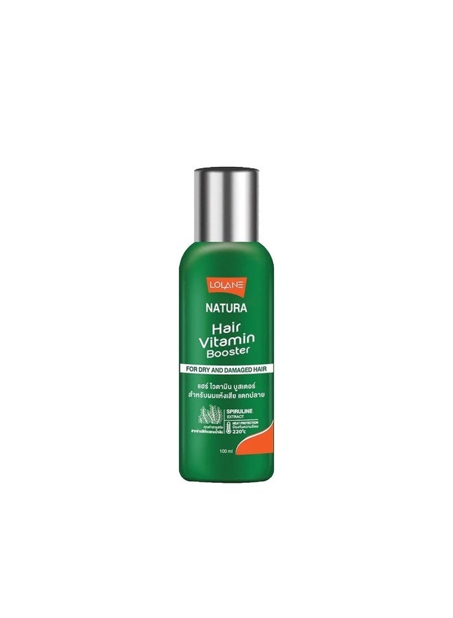 Natura LOLANE Natura Hair Vitamin Booster for Dry and Damaged Hair, 100 ml.