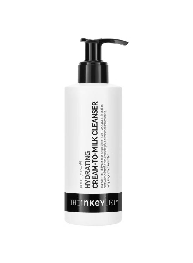 The INKEY List Hydrating Cream-to-Milk Cleanser 180ml - Image 1