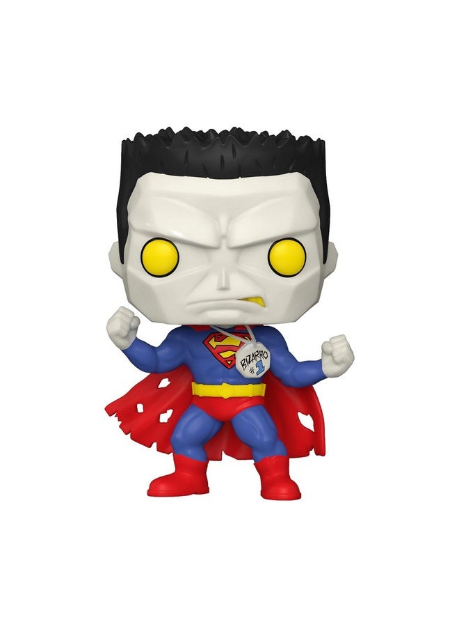 Funko Pop! DC Heroes Bizarro Superman Shared SDCC Convention 2023 Vinyl Figure Collectibles - Image 1