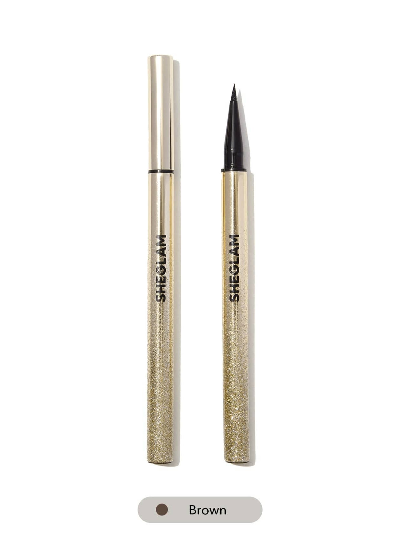 SHEGLAM Line & Define Waterproof Liquid Eyeliner - Brown Matte