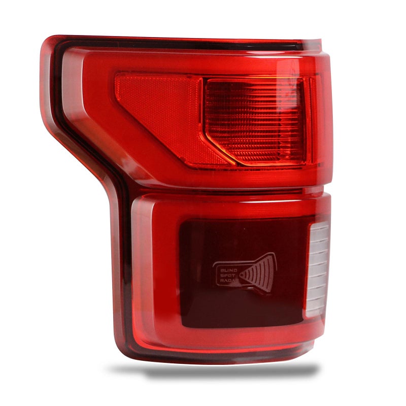 Lathsy LED Tail Light Compatible With Ford F150 F-150 2018 2019 2020 W/Blind Spot Left Driver Side Taillights Taillamps Brakelights Replace Part Number:KL3Z13405B - Image 1