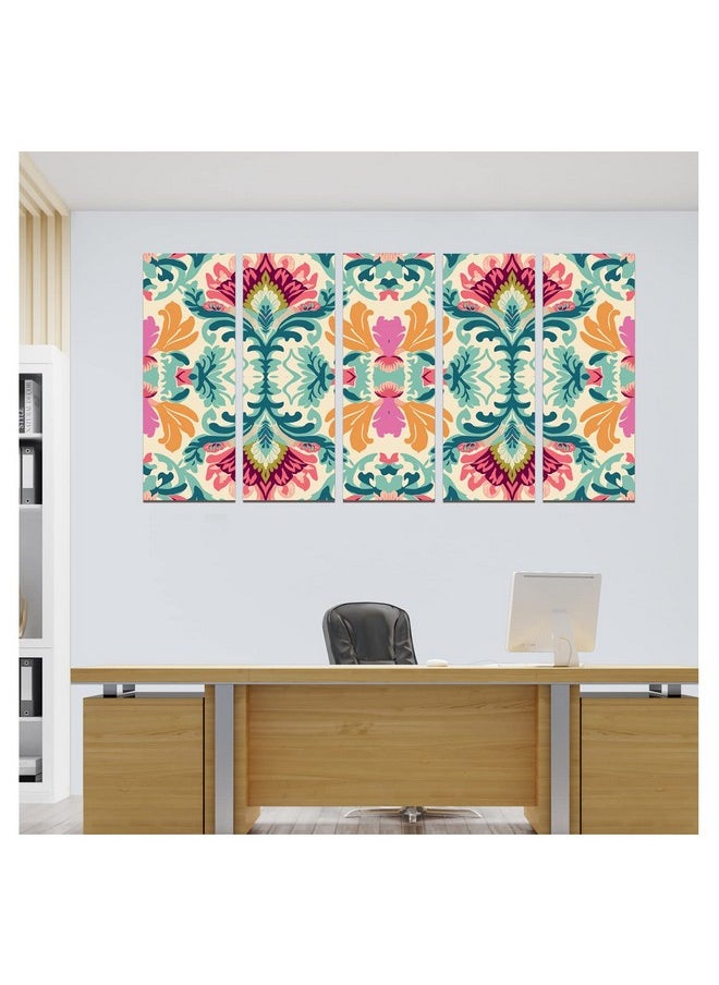 Paper Plane Design - PAPER PLANE DESIGN Soothing Wall Decor - Large Abstract Landscape Painting on Canvas for Living Room, Bedroom, and Office Walls - 27 x 50 Inches (B) - Image 1