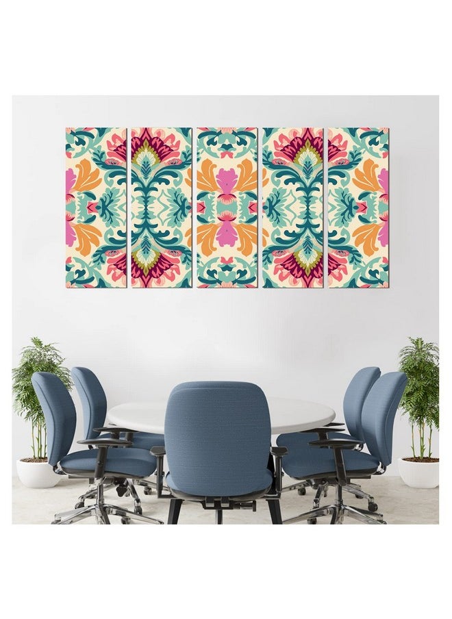 Paper Plane Design - PAPER PLANE DESIGN Soothing Wall Decor - Large Abstract Landscape Painting on Canvas for Living Room, Bedroom, and Office Walls - 27 x 50 Inches (B) - Image 1
