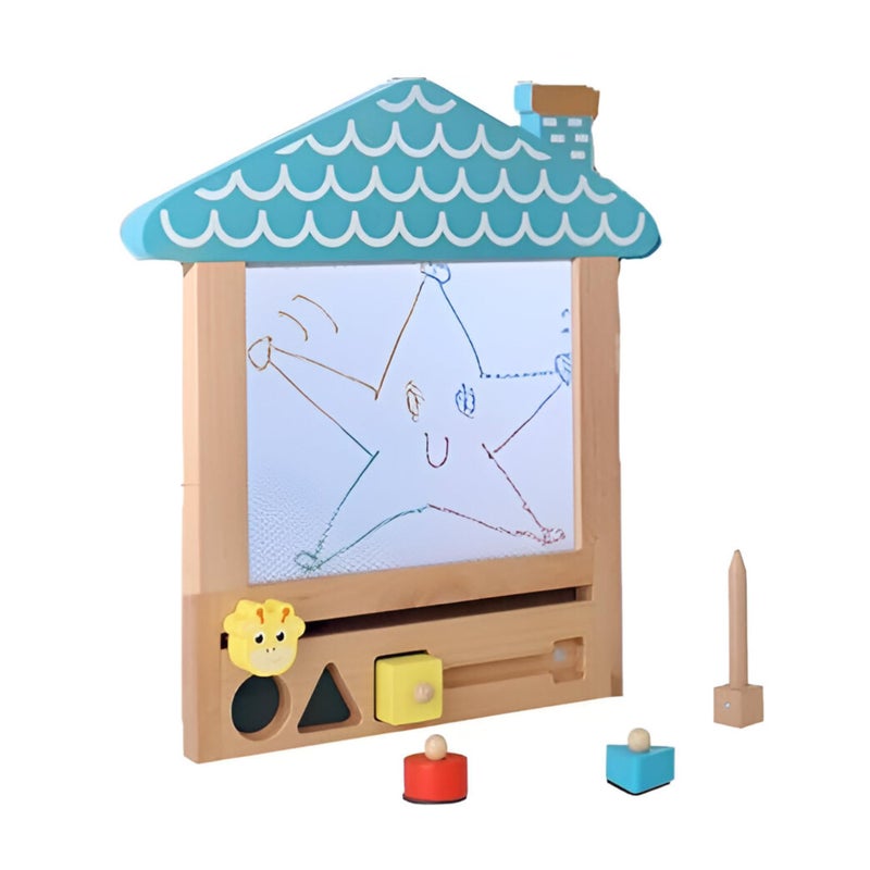Sakuya Wooden Drawing Kit| Stencil for Kids I My First Drawing Kit, Birthday Gift, Art Slate for Kids, Boys & Girls - Image 3