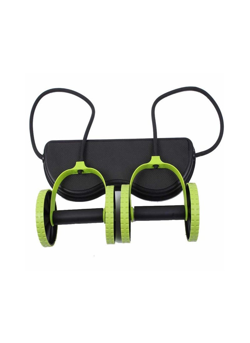 YOMA New Sport Core Double Ab Power Ab Roller Ab Wheel Fitness Abdominal Exercises Equipment  - Image 2