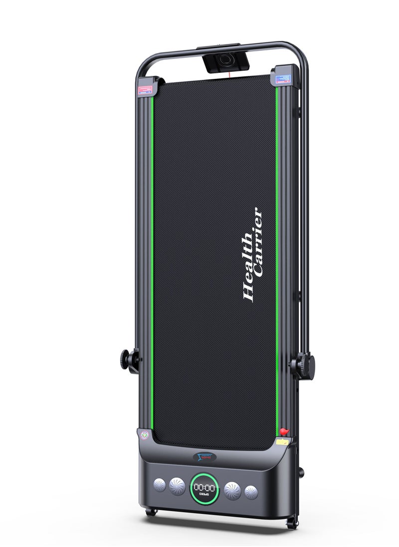 HC-T505 Slim Portable Treadmill with handle Bar LED Display, with Wireless Remote Control, 120kg weight capacity Under Desk Running Walking Machine Treadmill - pzsku/ZCA10392D95A3478BC5E1Z/45/_/1690113662/c2aa30bf-2f9e-4d77-b9de-2fc95d0b9da9