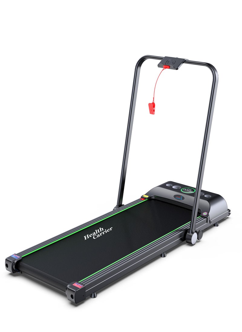 HC-T505 Slim Portable Treadmill with handle Bar LED Display, with Wireless Remote Control, 120kg weight capacity Under Desk Running Walking Machine Treadmill - pzsku/ZCA10392D95A3478BC5E1Z/45/_/1690113663/820b5cb3-027f-4149-8aff-0da768bf98ab