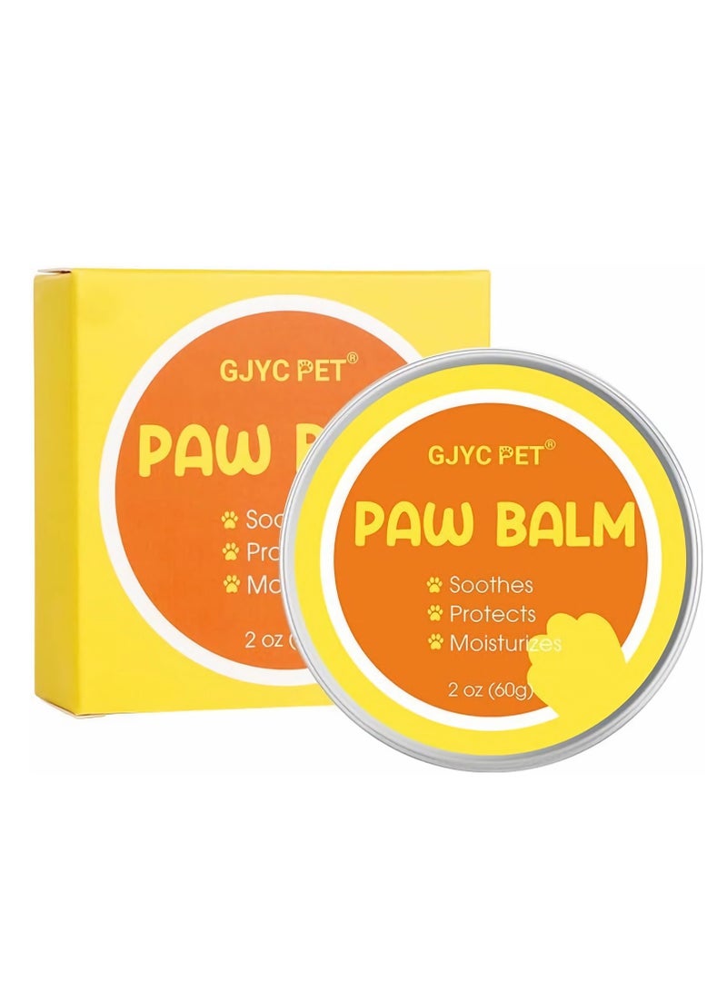ULHYC ULHYC Natural Dog Paw Balm, Natural Lick Safe Dog Nose Balm Moisturizer,Heals & Repairs Dry Cracked Damaged Paws,Paw Protectors for Dogs Hot Pavement  - Image 1