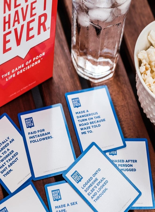 DTR Creation Never Have I Ever Card for Adults Party Game – The Game of Poor Life Decisions Card Game for Family & Friends (Ages: 17 Years & UP, Players: 4-12+) - Image 3