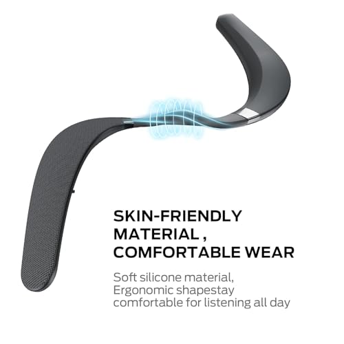 Monster Boomerang Neckband Bluetooth Speaker - Wireless Wearable Speaker with 12H Playtime, IPX7 Waterproof, True 3D Stereo Sound for Home, Sport, Outdoor - Black - Image 3