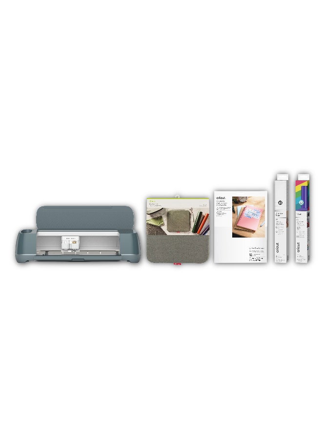 Cricut Maker 4 Vinyl & Personalisation Bundle - Smart Cutting Machine, Sage – Multi-Material DIY Cutter, Bluetooth Enabled, 300+ Materials - Gift for Mom - Image 1