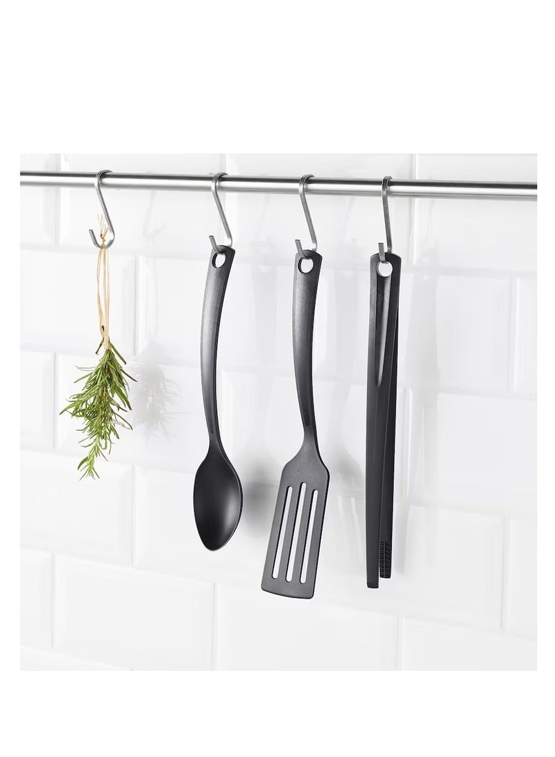 آيكيا فراكتا طقم أدوات مطبخ مانعة للإلتصاق 3 قطع أسود - Image 2