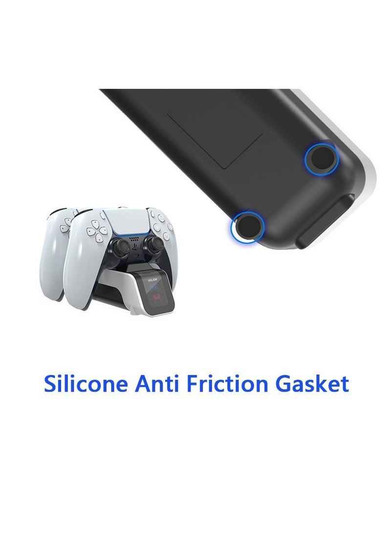 AOLION PS5 Controller Charger for PlayStation 5 Console DualSense Controllers Dock Station  - Image 5