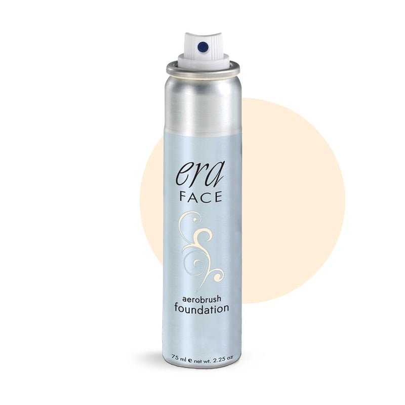 ERA Beauty ERA Face spray makeup (Y1 Creamy Vanilla, 2.25 oz) - airbrush foundation, everyday, buildable, professional spray on cosmetics by Era Beauty - Image 1