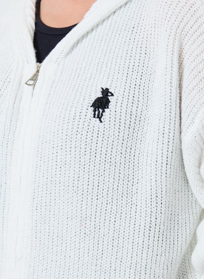 تايك تو كاردغان محبوك بغطاء رأس وسحاب - Image 4