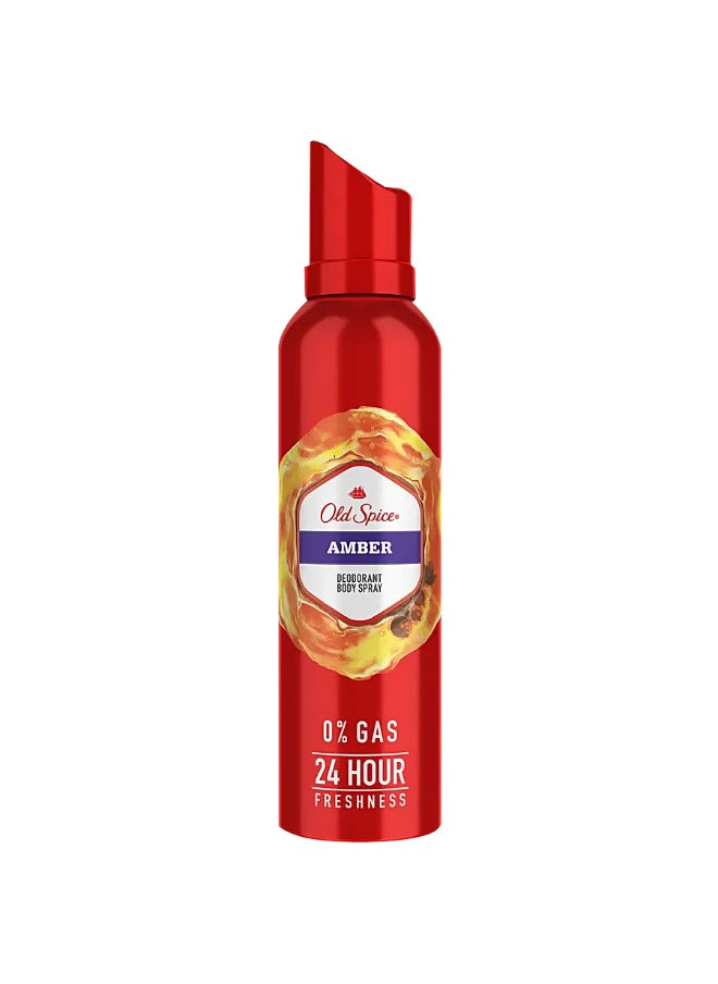 Old Spice OLD SPICE AMBER DEDDORANT BODY SPRAY – 140 ML 