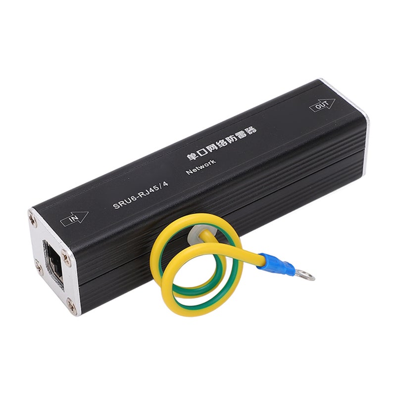 Ethernet Surge Protector RJ45 Lightning Suppressor Thunder Arrestor for Protection 5V - Image 1