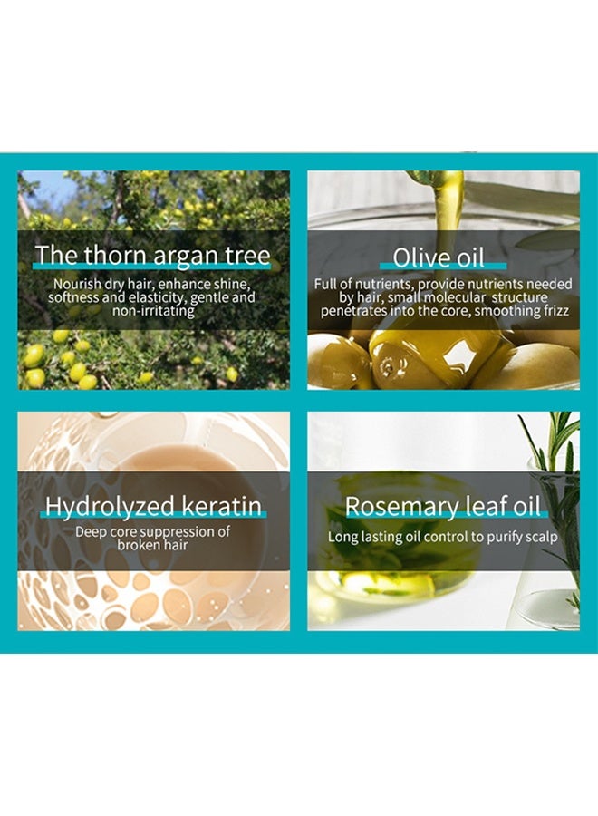  كانزير زيت الشعر المغربي ، مستخلصات نباتية ترطب وتعتني بالشعر ، تحسن تجعد الشعر ، عقدة ومشاكل أخرى 100 مل - Image 5