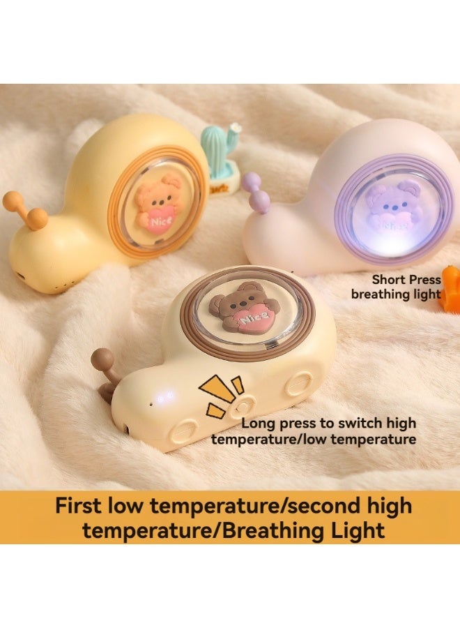 إم مياويان جهاز تدفئة يد جديد إبداعي قابل لإعادة الشحن عبر USB، بنك طاقة 2 في 1، جهاز تدفئة يد صغير محمول، ضروري للحفاظ على الدفء. - Image 3