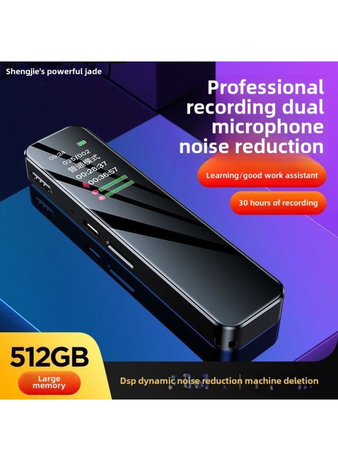 Sincere Cool Recording Pen Long Standby HD Portable Small Recorder Student Class Recorder Professional Wholesale-Color:Standard Version + Ultra Clear + Voice To Text-Capacity:128GB - Image 4