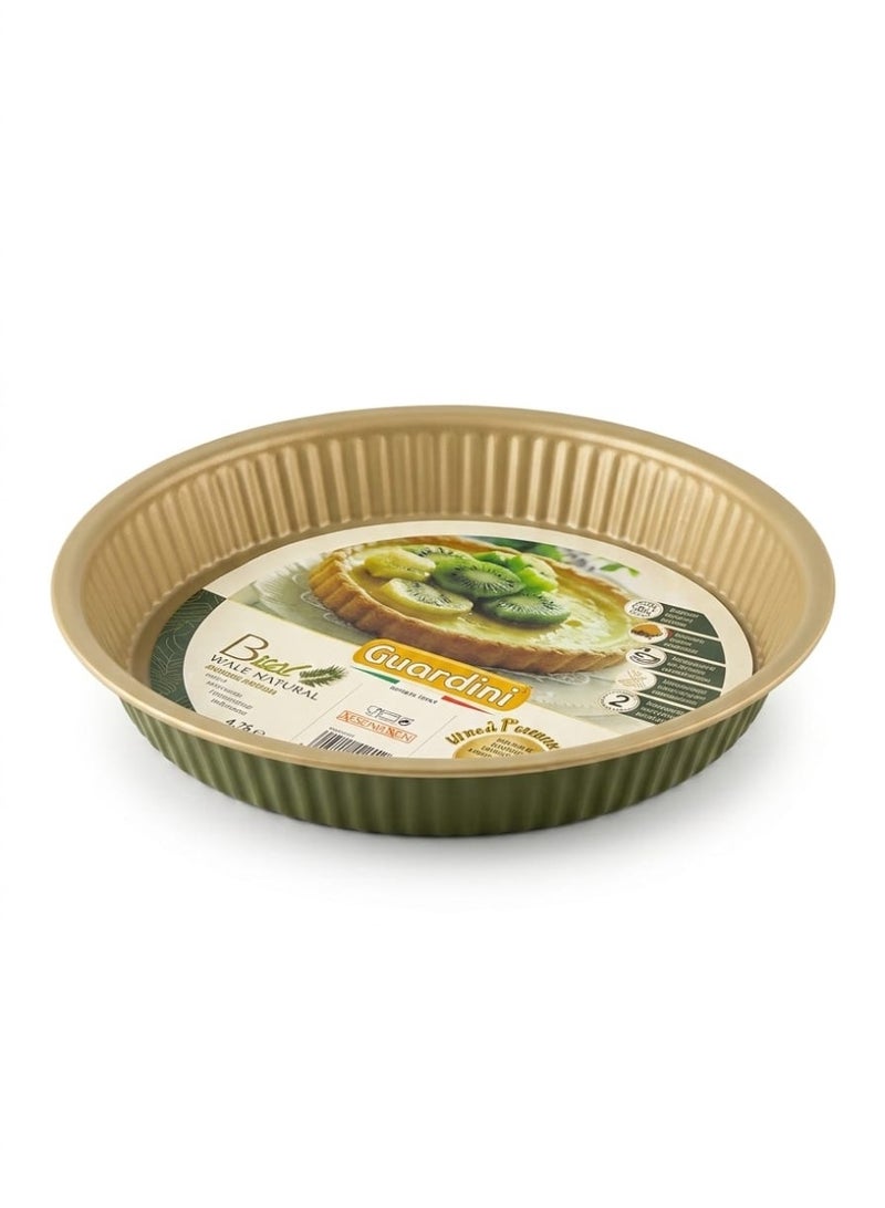 Guardini Flat Cake Pan 28 Cm Green/Brown - Image 1