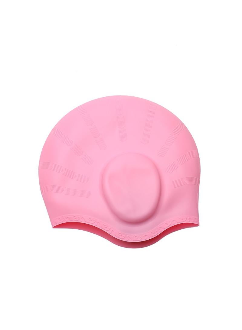 Y&D Professional Swimming Silicone Waterproof Ear Protection Swimming Cap - Image 1