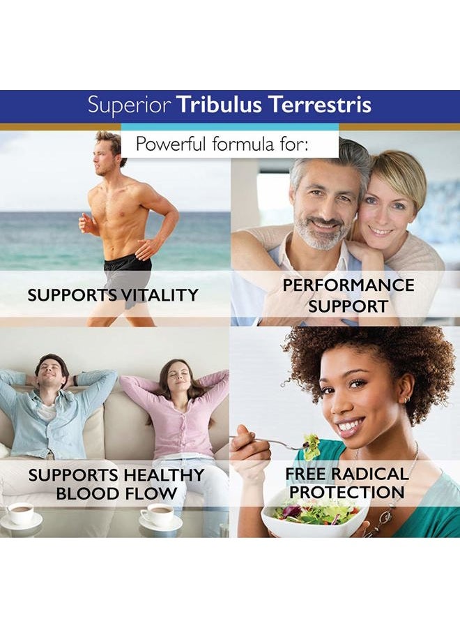 Superior Labs تريبولوس تيرستريس - دعم الأداء ومانع الكورتيزول مع 45% صابونين، قوة عالية وجرعة نقية 1500 ملغ، 180 كبسولة نباتية - يدعم الحيوية - مع بيوبيرين® مضاف - Image 5