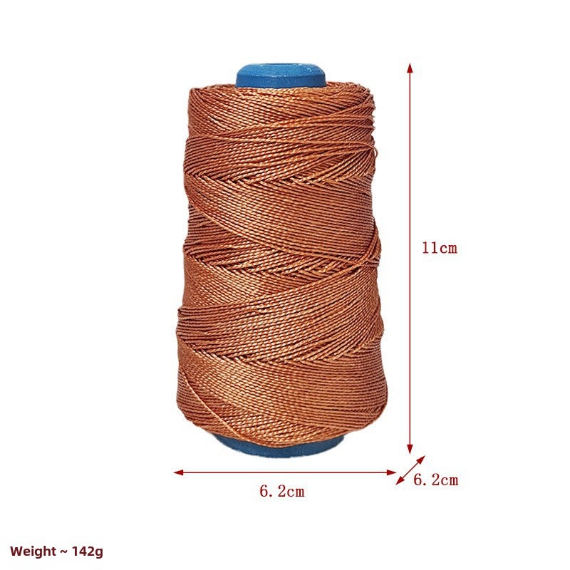 Handheld Shoe Cone  Sewing Needles SetBrown line about 300 meters Brown line about 300 meters