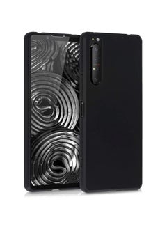 Sony Xperia 1 II Case Cover, Scratch Resistant Soft TPU Back Cover Shockproof Silicone Anti-Fingerprints Full-Body Protective Sony Xperia 1 ii Cover - Black
