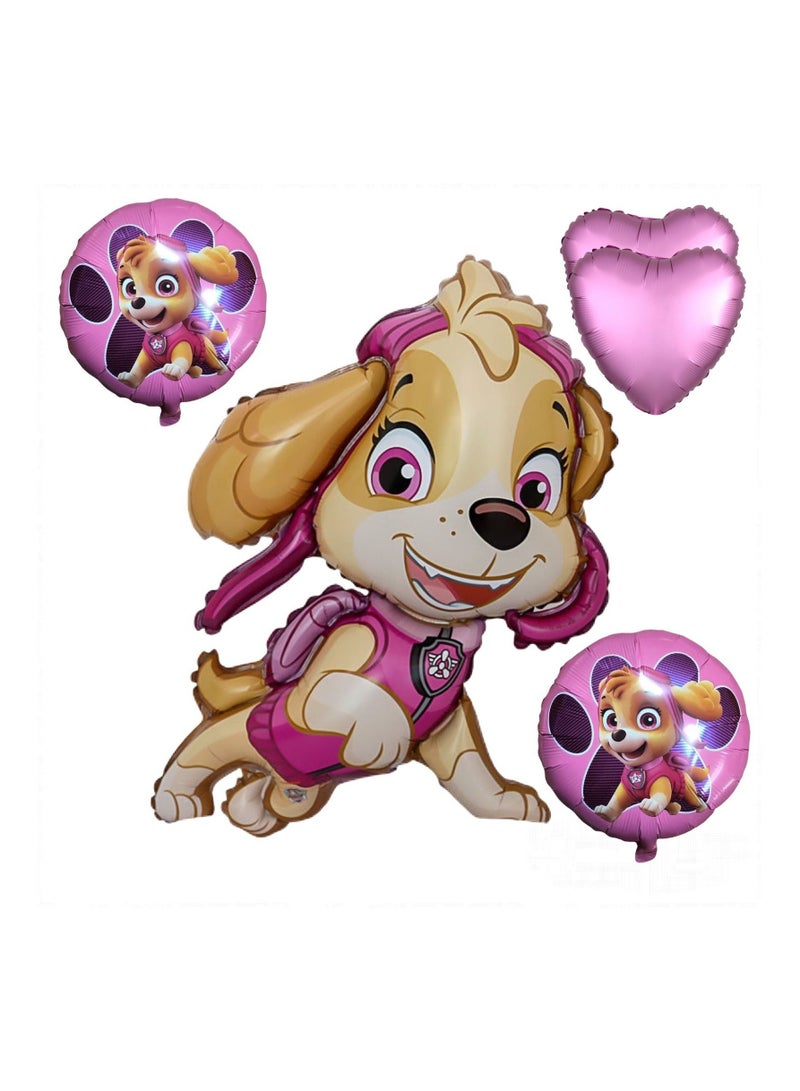 هايلاند 5 قطع بالون سكاي باو باترول فويل لتزيين أعياد الميلاد - Image 2