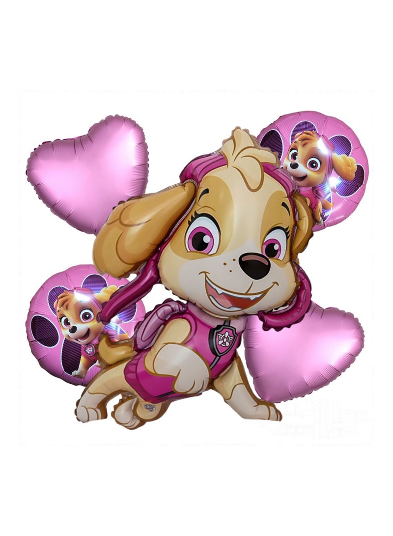 هايلاند 5 قطع بالون سكاي باو باترول فويل لتزيين أعياد الميلاد - Image 1