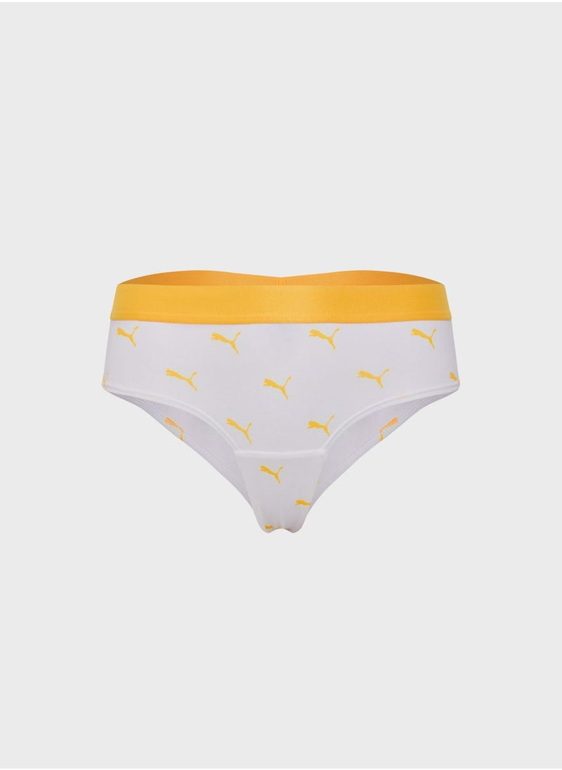 PUMA - 2 Pack Of Cat Logo Brazilian Briefs - Image 1