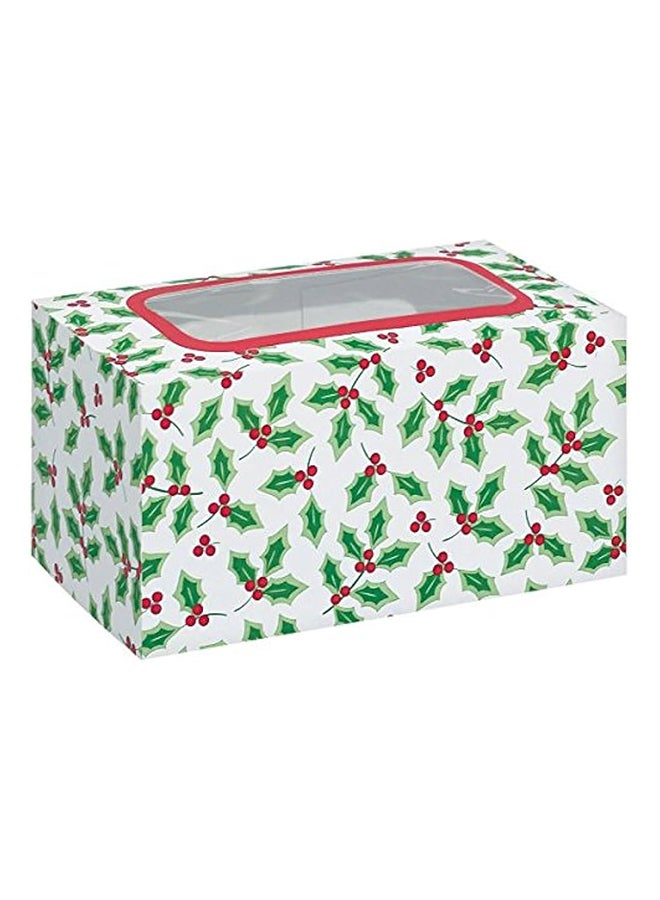 Amscan Holly Treat Box 2 Pieces - Image 2