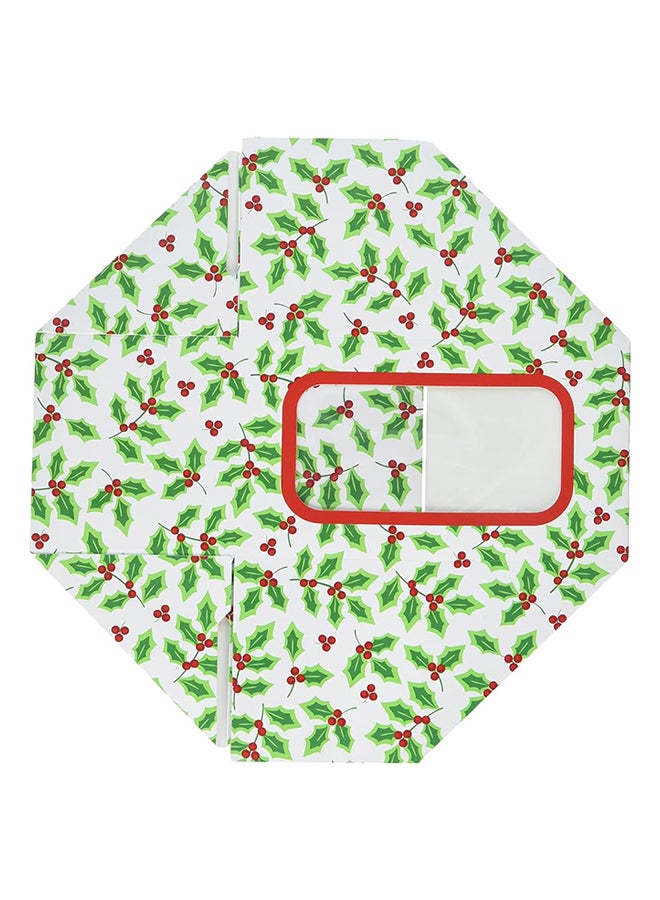 Amscan Holly Treat Box 2 Pieces - Image 1