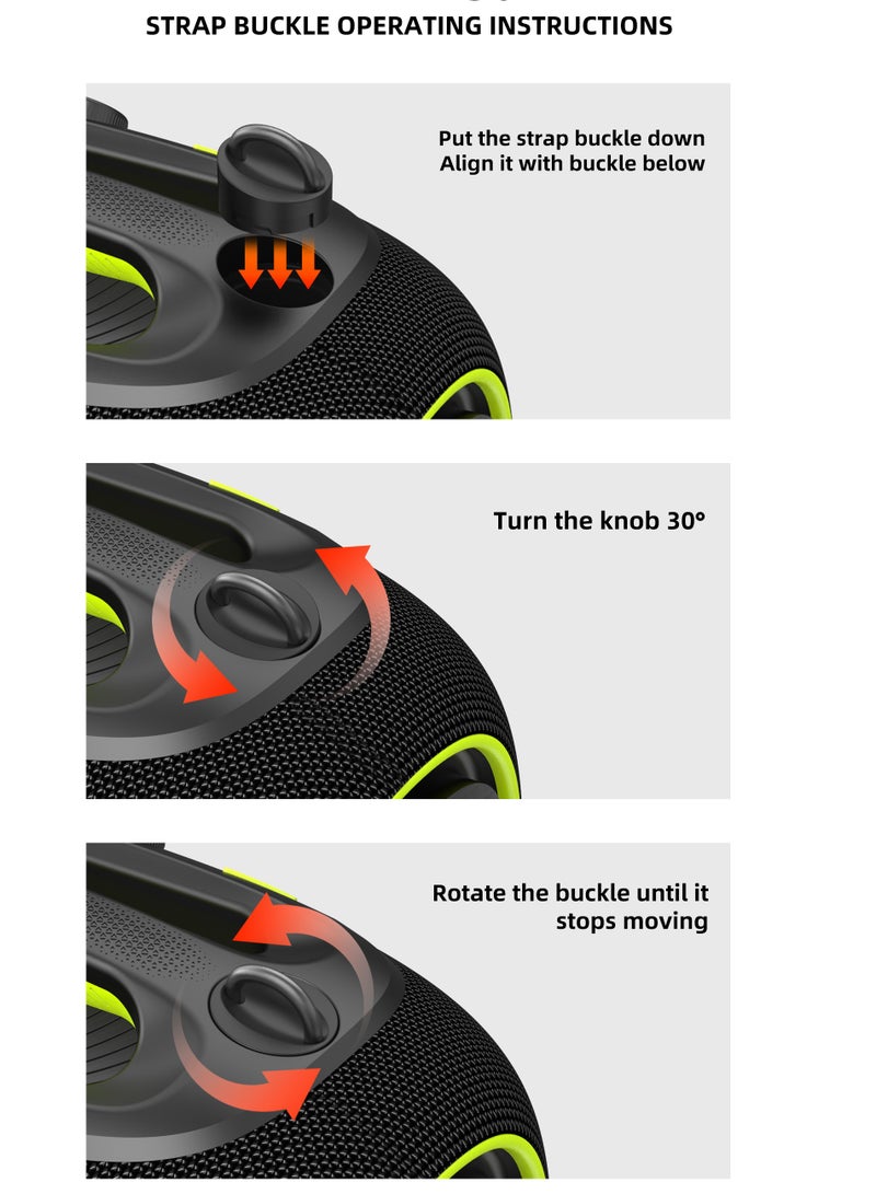 HOPESTAR Party Box 120W Portable Bluetooth Speaker with Dual Wireless Microphones, 200W Fast Charging, IPX6 Waterproof, DSP Chip, 10-Hour Playtime, RGB Lights – Ideal for Outdoor, Karaoke, and Family Gatherings - Image 3