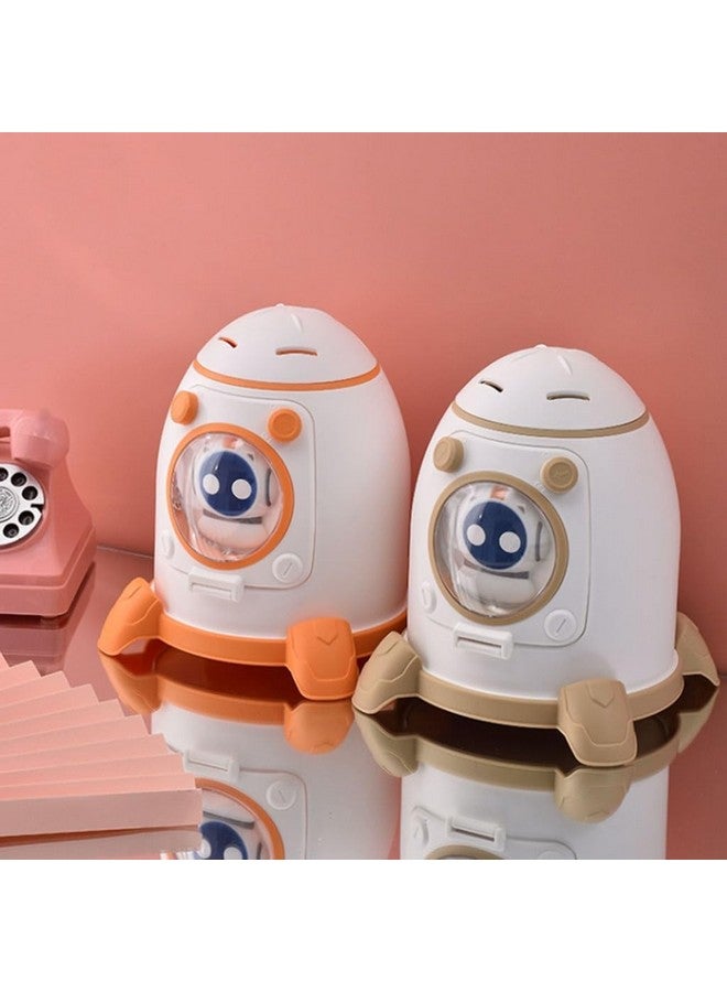 Ngel Cartoon Design Plastic Piggy Bank || Creative Cute Money Bank || Coin Saving Bank for Boys & Girls (Pack of 1) (Astronaut Money Bank) - Image 2