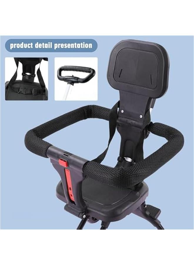 Lightweight Stroller, Convenience Baby Stroller, Lightweight Easy Fold Compact Toddler Stroller and Baby Stroller forTravel, Large Storage Basket, Multi-Position Recline - Image 5