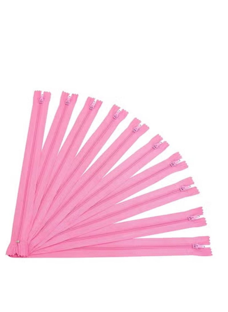 Set of 10 Spiral Zippers 25 cm Nylon Self locking - Image 2