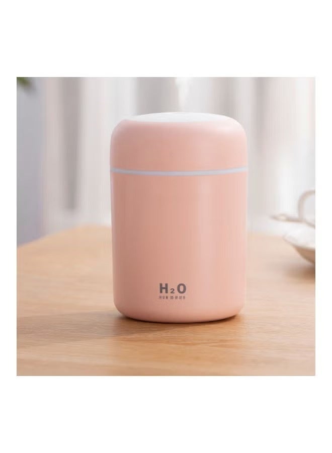 Ultrasonic humidifier with a 300ml tank, compact with Type-C connector and aroma diffuser; basic electric humidifier for diffusing essential oils with 7 assorted LED colors. - Image 3