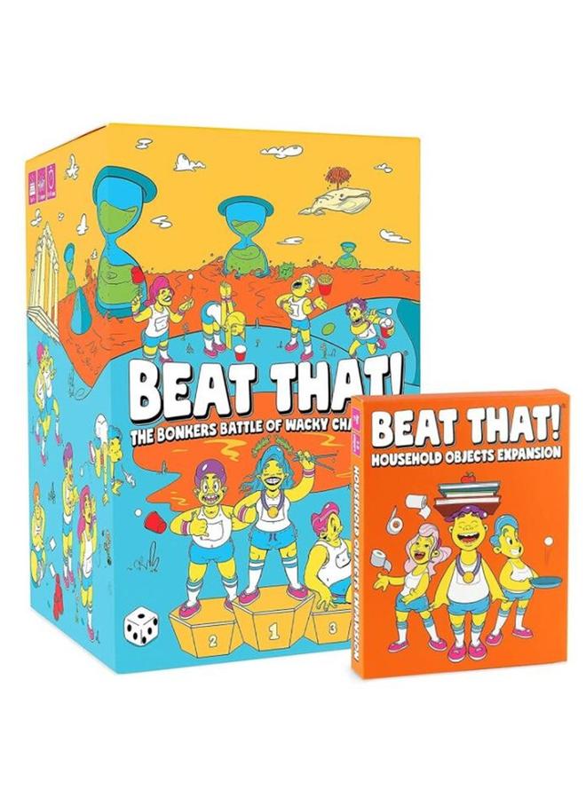 Bluejw English Family Gathering Game For Kids And Adults Card Beat That! -Beat His Crazy Battle - Image 2