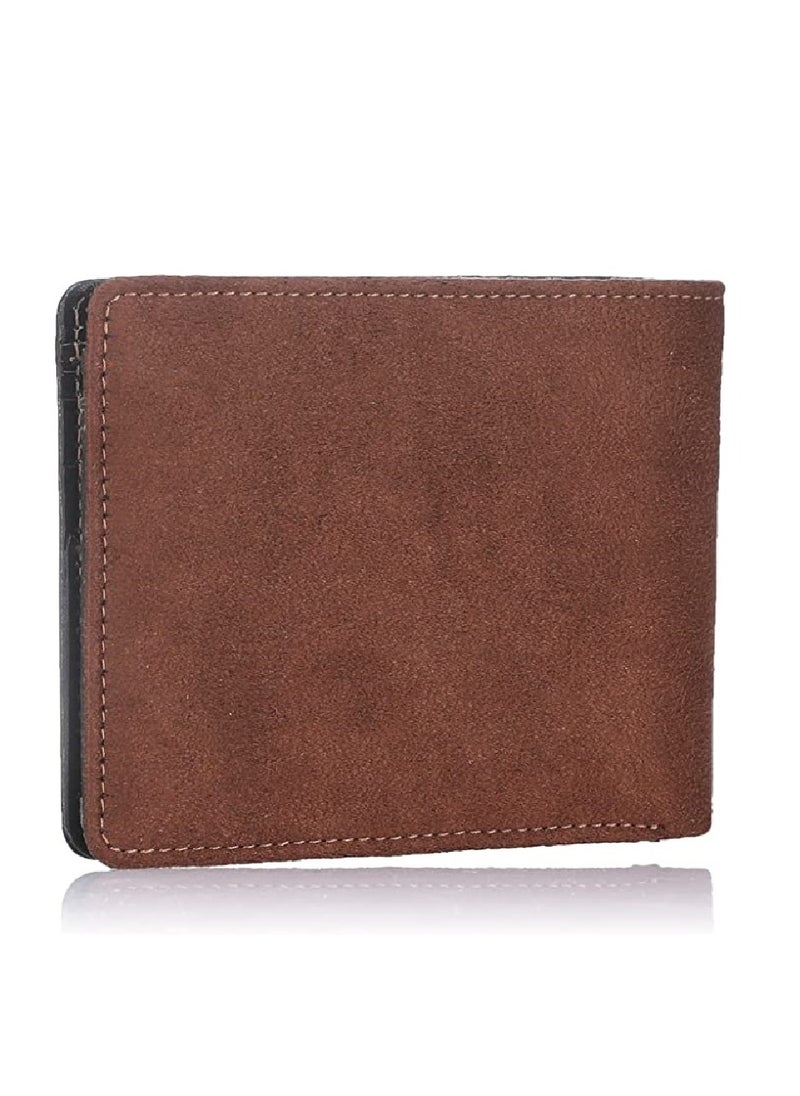 Crossland CROSSLAND Men Wallet , Genuine Leather  with Velvet , 6 ID Cards - RFID Technology  - Image 2
