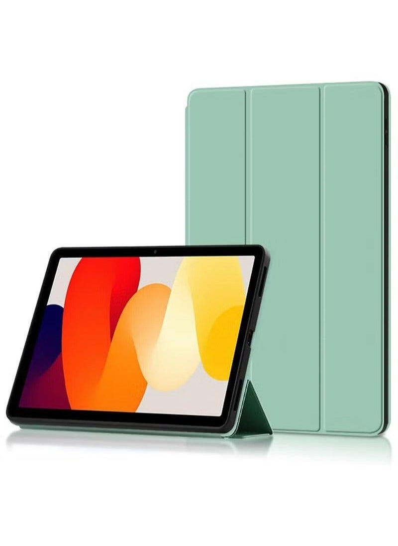 Case Compatible with Xiaomi Redmi Pad SE 11 inch 2023 Tablet, Ultra Slim Lightweight TPU Leather Cover Case with Stand Tablet case Shockproof Rugged Case - Image 1