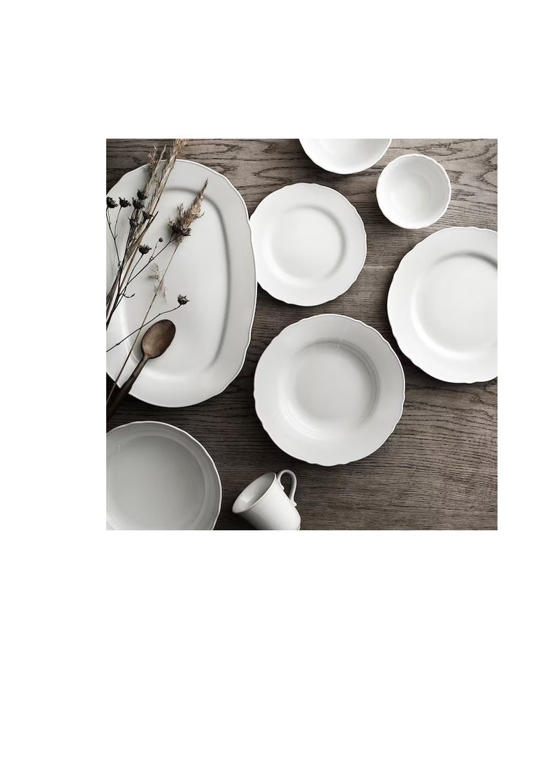 وعاء التقديم، أبيض 26 سم - Image 3