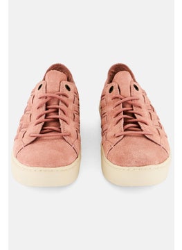 TOMS Women Lenox Lace Up Shoes, Pink  - Image 4